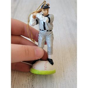 Baseball player sports guy boy ornament xmas decor